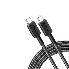 ANKER 322 USB-C to USB-C cable 6ft / كابل ANKER 322 ‏USB-C إلى USB-C بطول 6ft