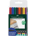 Faber Castell 8 Multimark Permanent universal Marker M / قلم فابر-كاستل Multimark الدائم الشامل – 8 أقلام M