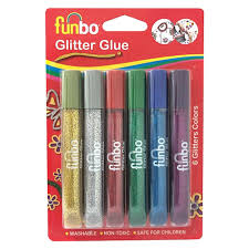 funbo Glitter Glue 6 / صمغ جليتر فنبو 6