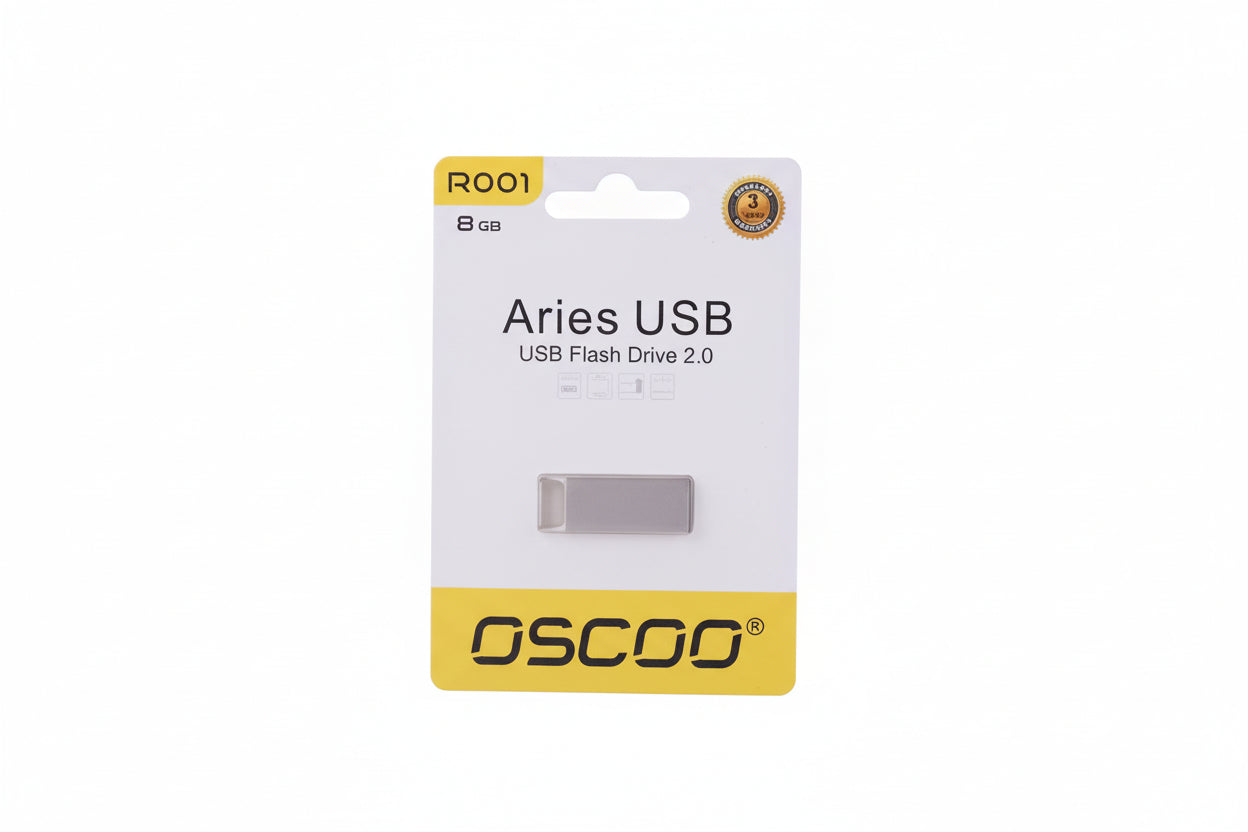 OSCOO R001 Aries USB Flash drive 2.0 8GB / ذاكرة فلاش OSCOO R001 Aries USB 2.0 بسعة 8 جيجابايت