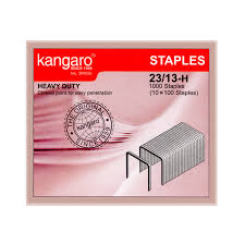 kangaro HEAVY DUTY 1000 Staples 23/13-H / دبابيس تدبيس شديدة التحمل من كانغارو 23/13-H (1000 دبوس)