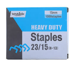 WHASHIN Heavy duty staples 23/15 / دبابيس واشين شديدة التحمل 23/15