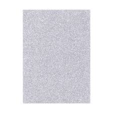 Glitter foam Sheet Silver 50x70 / ورق لامع رمادي مقاس 50×70 سم