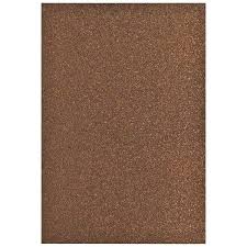 Glitter Sheet Brown Thick 50x70 / ورق لامع بني سميك مقاس 50×70 سم