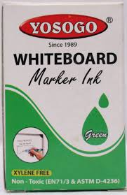 YOSOGO WHITEBOARD Marker Ink Green / حبر قلم سبورة يوسوجو أخضر