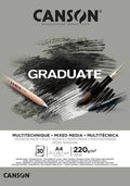 Canson Graduate Drawing Paper – 220 GSM – 30 Sheets / ورق رسم كانسون جرادويت – 220 جم/م² – 30 ورقة