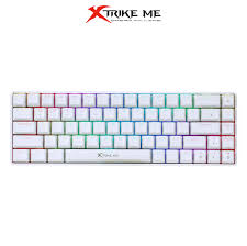GK-994W WH TRI-MODE MECHANICAL KEYBOARD / لوحة مفاتيح ميكانيكية بثلاث أوضاع GK-994W أبيض