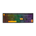 KB-512A BK MEMBRANE WIRED MUTE KEYBOARD / لوحة مفاتيح سلكية صامتة غشائية KB-512A أسود