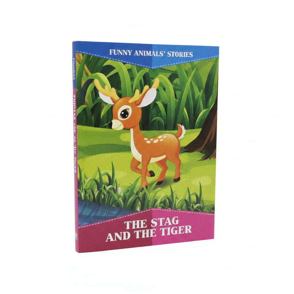 The stag and the Tiger / الغزال والنمر