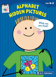 Alphabet hidden pictures / صور مخفية لحروف الأبجدية