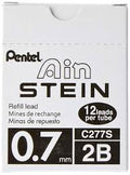 Pentel Ain STEIN 12 Leads per tube 0.7 mm / بنتل عين شتاين 12 رصاص أنبوب 0.7 مم