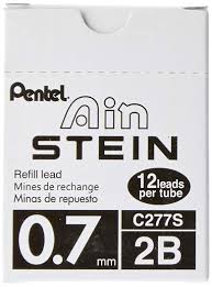 Pentel Ain STEIN 12 Leads per tube 0.7 mm / بنتل عين شتاين 12 رصاص أنبوب 0.7 مم
