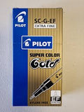 Pilot SUPER COLOR Gold SC-G-EF Gold x12 / بايلوت سوبر كولور SC-G-EF ذهبي ×12