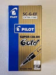 Pilot SUPER COLOR Gold SC-G-EF Gold x12 / بايلوت سوبر كولور SC-G-EF ذهبي ×12