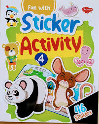 Fun with sticker activity 4 / متعة مع نشاط الملصقات 4