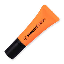 Stabilo Neon Highlighter - Orange / قلم تظليل ستابيلو نيون – برتقالي