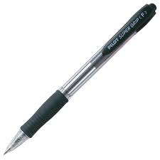 Pilot super grip Pen Black / قلم بايلوت سوبر غريب اسود