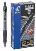 Pilot G-2 1.0 BL-G2-10 BROAD LARGE x12 Black / بايلوت G-2 1.0 BL-G2-10 عريض كبير ×12 أسود