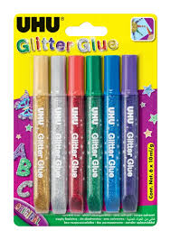 UHU Glitter Glue / صمغ جليتر يوهو