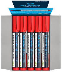 Schneider Maxx 290 Whiteboard marker x10 Red / شنايدر ماكس 290 قلم سبورة أحمر ×10