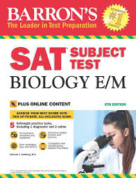 Barron's SAT Test Preparation Biology E/M / بارونز للتحضير لاختبار SAT - الأحياء E/M