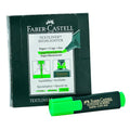 Faber Castell textliner Highlighter Green x10 / فابر كاستل محدد نص أخضر 10 قطع