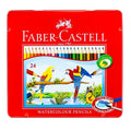 Faber Castell 24 Watercolour Pencils / فابر كاستل 24 قلم تلوين مائي