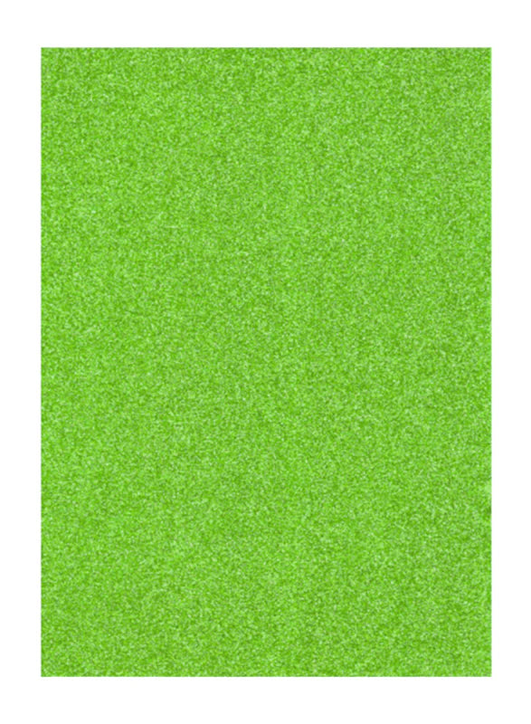 Glitter foam Sheet Light Green 50x70 / ورق لامع أخضر فاتح مقاس 50×70 سم
