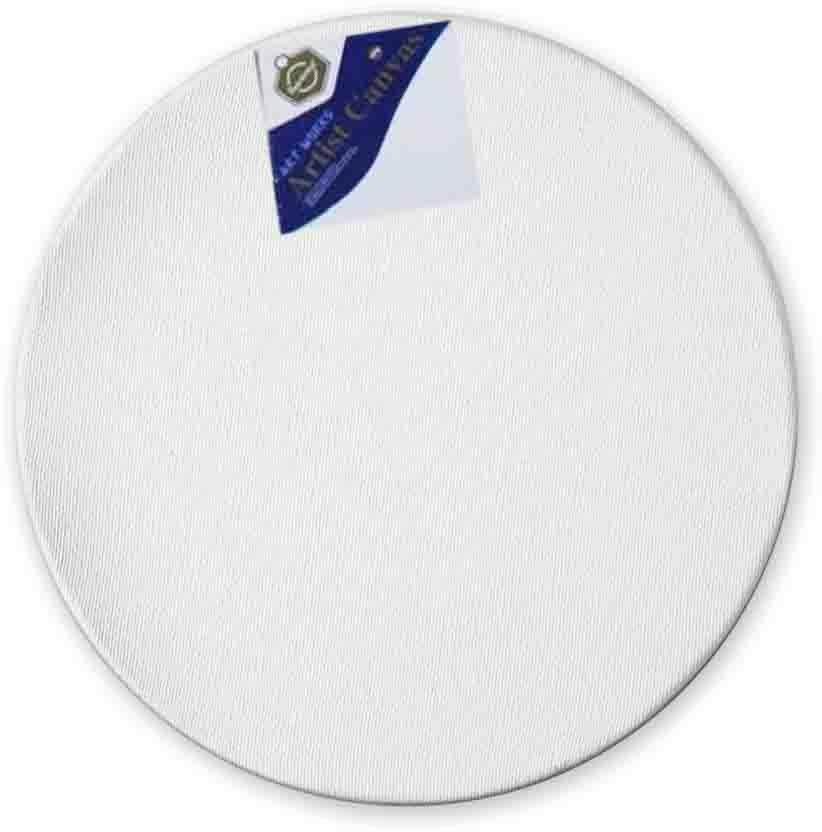 Circle Canvas 280g 20 cm / لوحة قماشية دائرية 280 جم – 20 سم