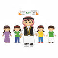 Kindergarten Values Characters with Movable Arms / شخصيات القيم لرياض الأطفال بأذرع متحركة