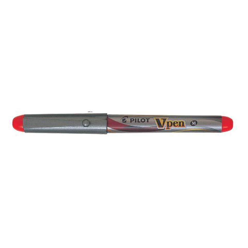 Pilot V Pen M Red / بايلوت V قلم M احمر