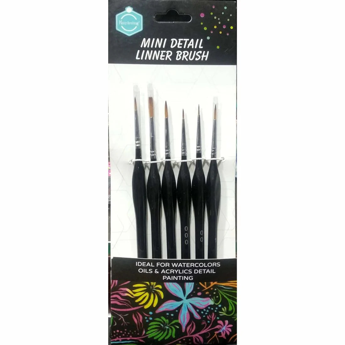 Keep smiling Mini Detail Liner Brush / فرشاة تحديد تفاصيل صغيرة "كيب سمايلينغ"