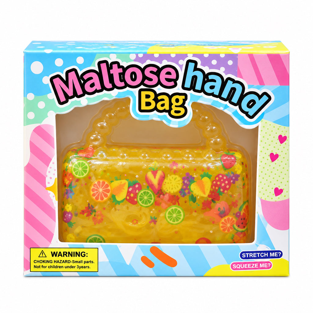 Maltose Handbag Squishy Toy / لعبة ضغط حقيبة يد مالتوز