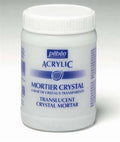 pebeo ACRYLIC TRANSLUCENT CRYSTAL MORTAR / هاون أكريليك شفاف لتجارب فنية – Pebeo