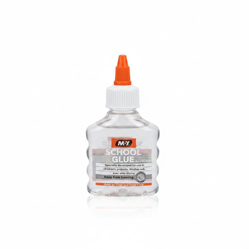 M.Y School Glue Clear 100 ml – Washable / غراء مدرسي شفاف M.Y 100 مل – قابل للغسل