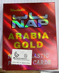 NAP Arabia Gold 100% Plastic Playing Cards – Washable / كوتشينة ناب أرابيا جولد بلاستيك 100% – قابلة للغسل