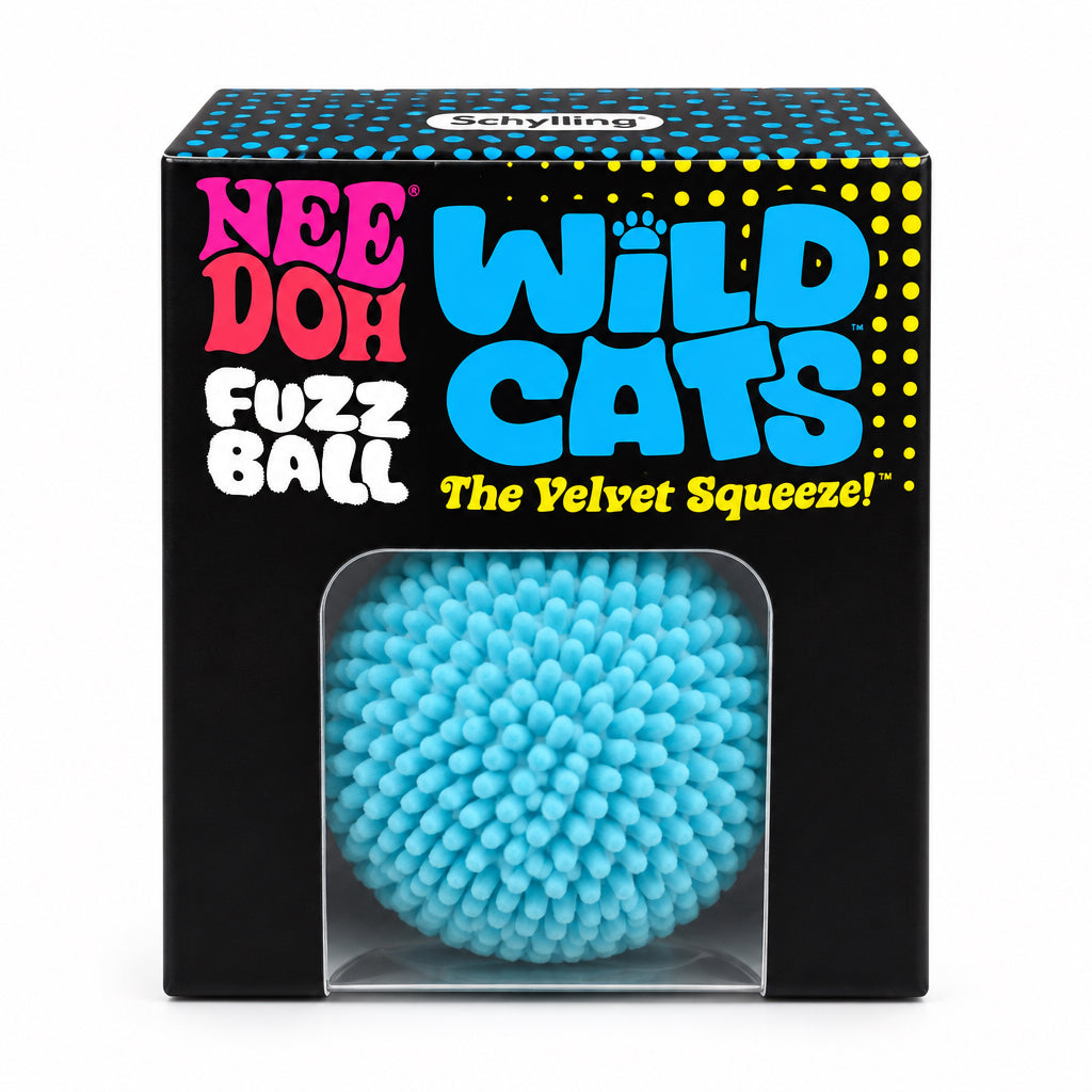 NeeDoh Wild Cats Fuzz Ball / ني دوه وايلد كاتس فز بول