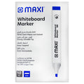 MAXI Whiteboard Marker – Blue, 5mm Chisel Tip (Pack of 10) / ماكسي قلم تحديد للسبورة البيضاء – أزرق، سن مشطوف 5mm (عبوة 10)