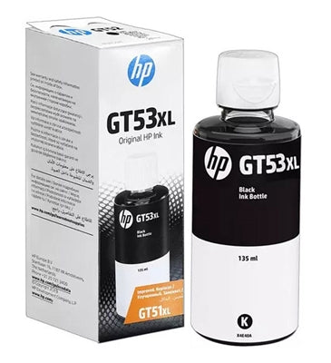 HP GT53XL Original HP Ink 135 ml Black / حبر أصلي HP GT53XL أسود 135 مل