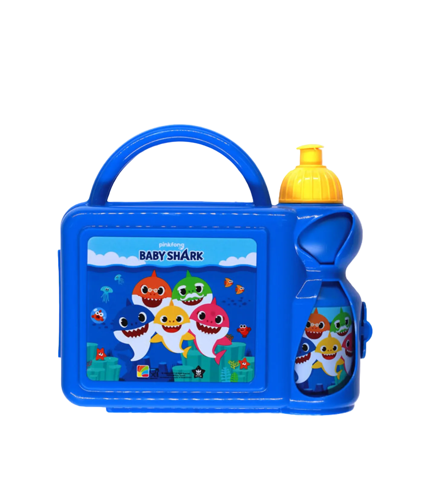 Baby Shark Lunch box and water bottle / علبة غداء وزجاجة ماء بيبي شارك