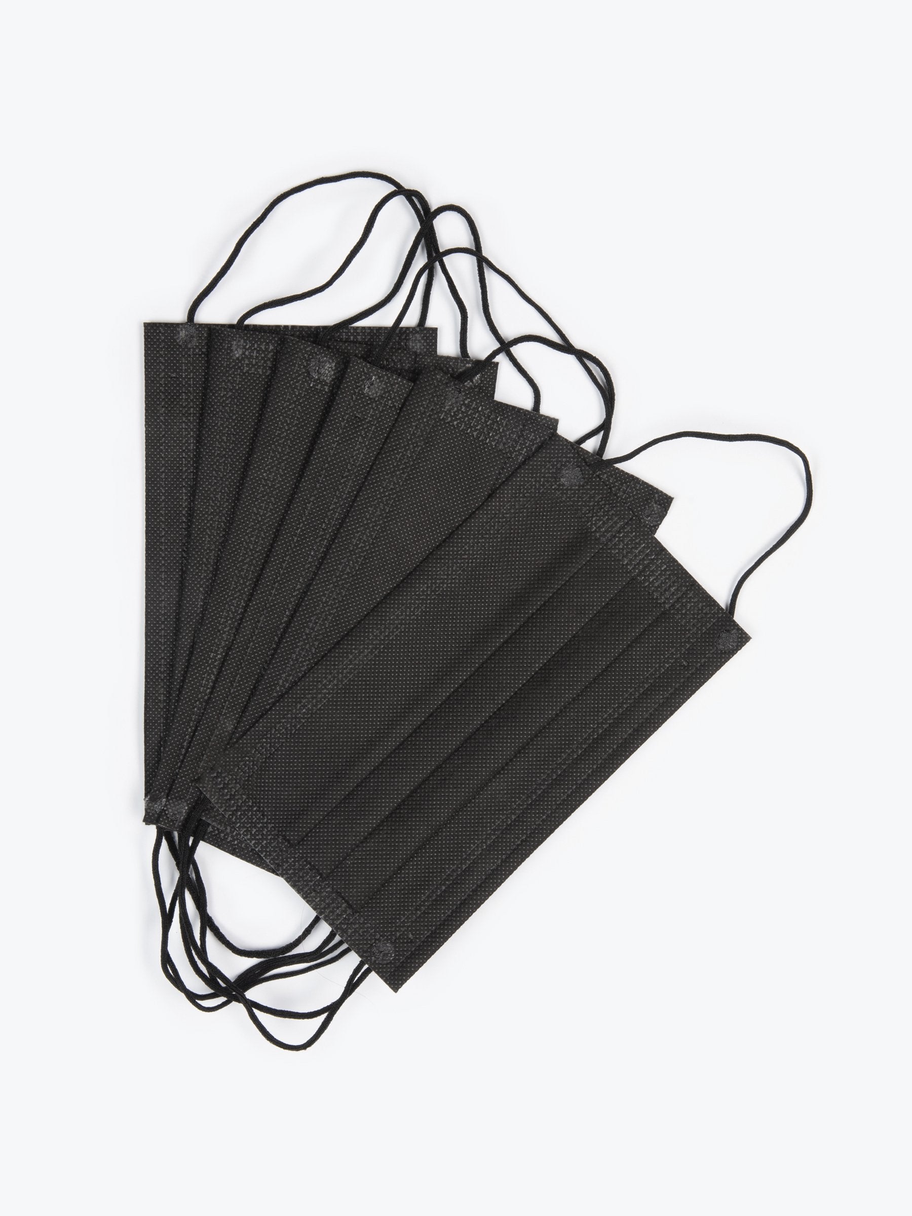 Black masks 5 Pcs / أقنعة سوداء – ٥ قطع