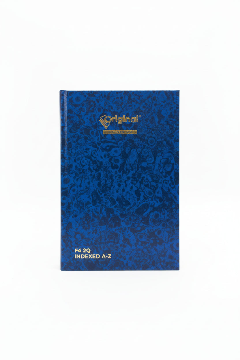 Original Indexed A-Z Register Book F4 2Q / دفتر فهرس أبجدي أصلي F4 2Q
