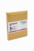 Original Ribbed Brown Envelopes 12"x10" 50 Pcs / أظرف بنية مضلعة أصلية 12×10 بوصة 50 قطعة