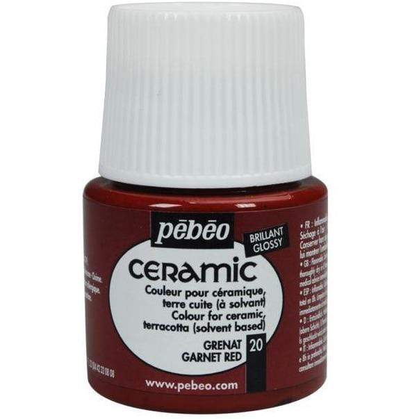 Pebeo Ceramic 20 Garnet Red / بيبو سيراميك 20 أحمر جارنت