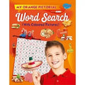 My Orange Pictorial word search with Coloured Pictures / بحثي المصوّر البرتقالي عن الكلمات مع صور ملوّنة