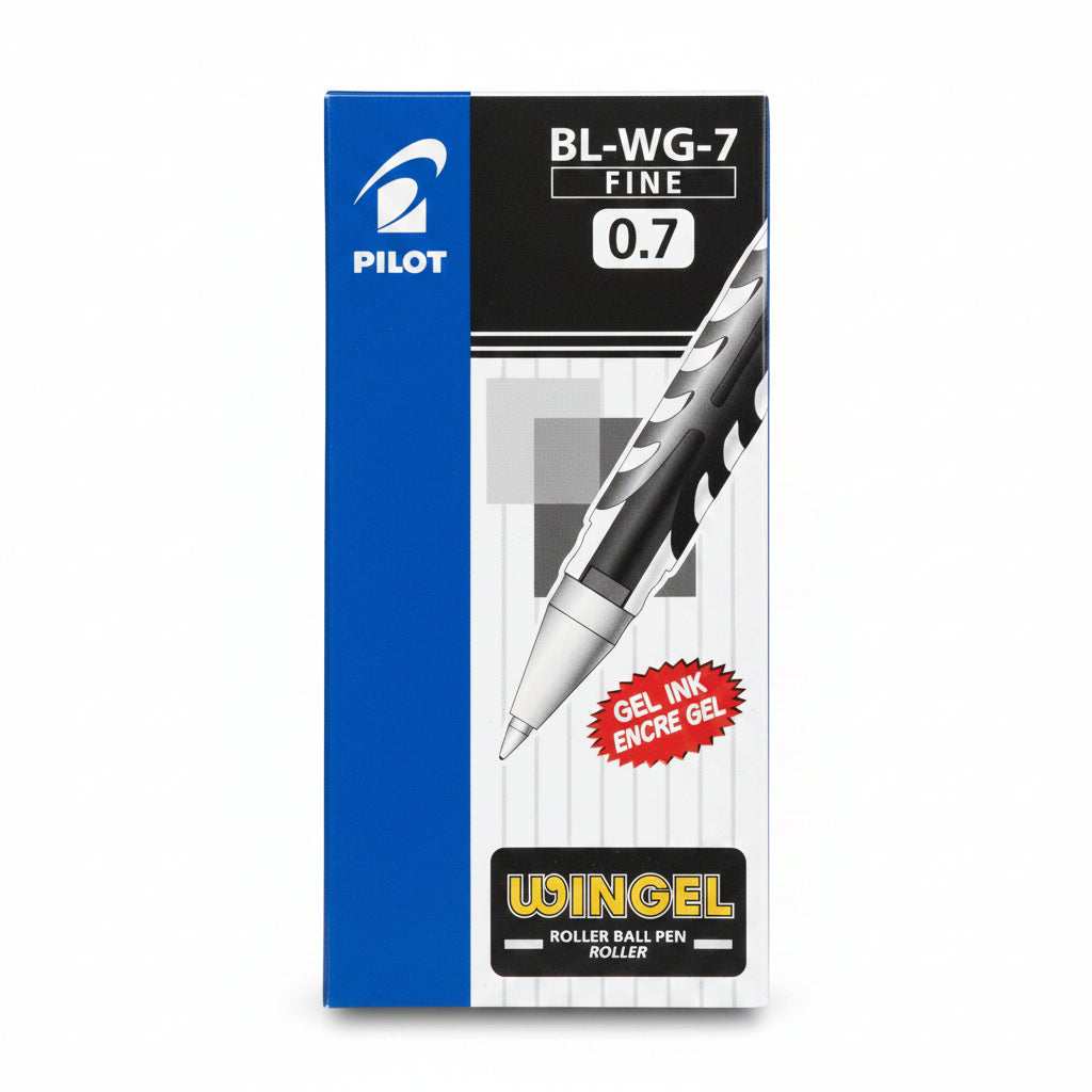 Pilot BL-WG-7 0.7 WINGEL Black x12 / بايلوت BL-WG-7 0.7 وينجل أسود ×12