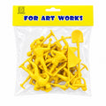 Plastic Construction Worker Figures / مجسمات عمال بناء بلاستيكية