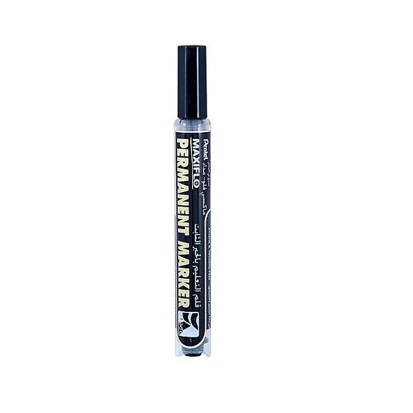 Pentel Maxiflo Permanent marker Black / قلم تعليم دائم بنتل ماكسيفلو