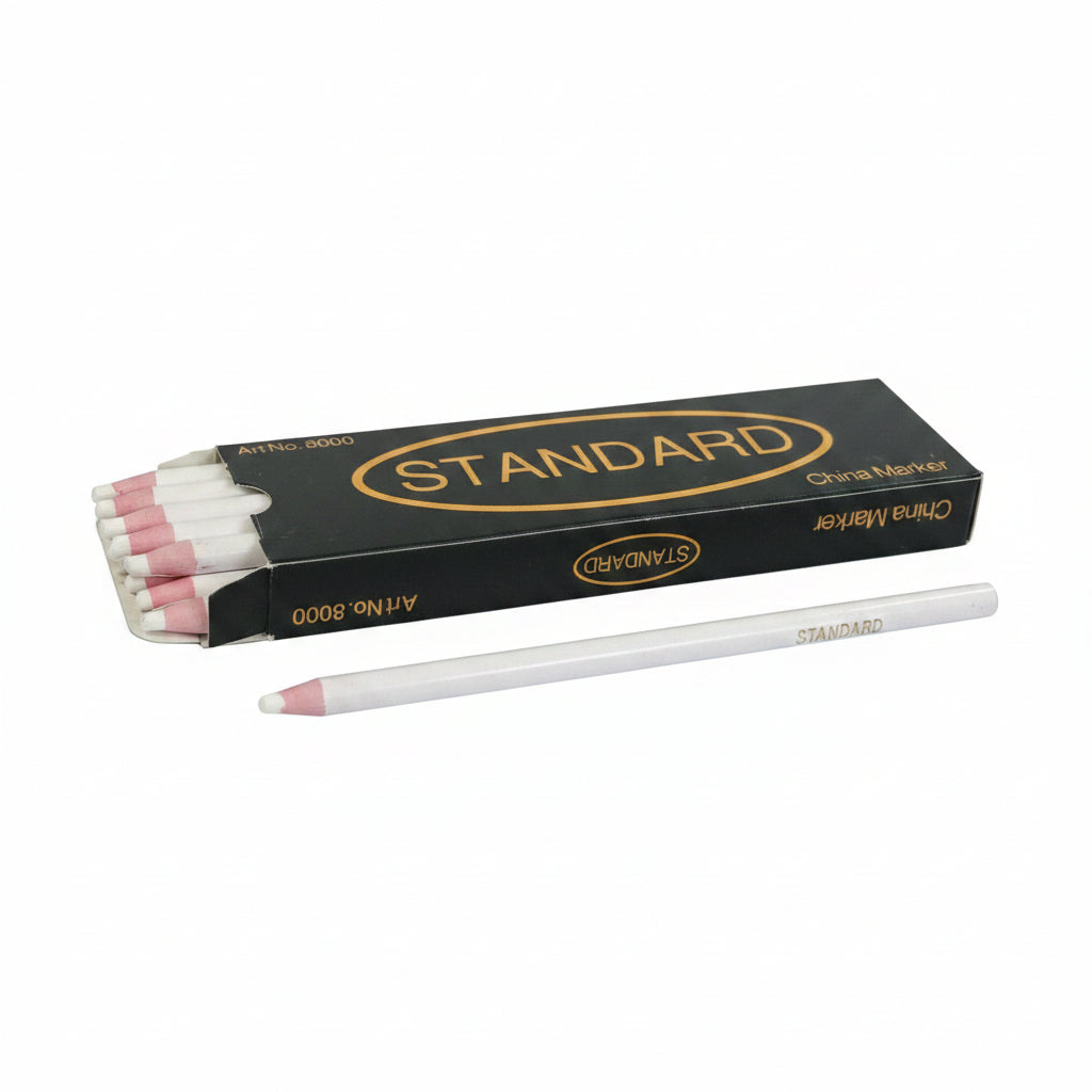 STANDARD China Pencil White / ابيض قلم شمعي صيني STANDARD