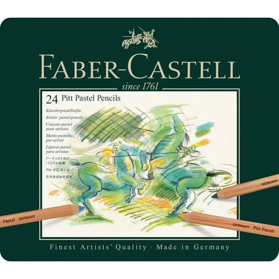 Faber-castell 24 Pitt Pastel Pencils / فابر-كاستل 24 قلم بيت باستيل